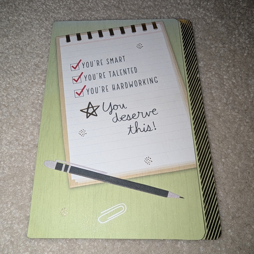 Hallmark Congrats On Your New Job Card